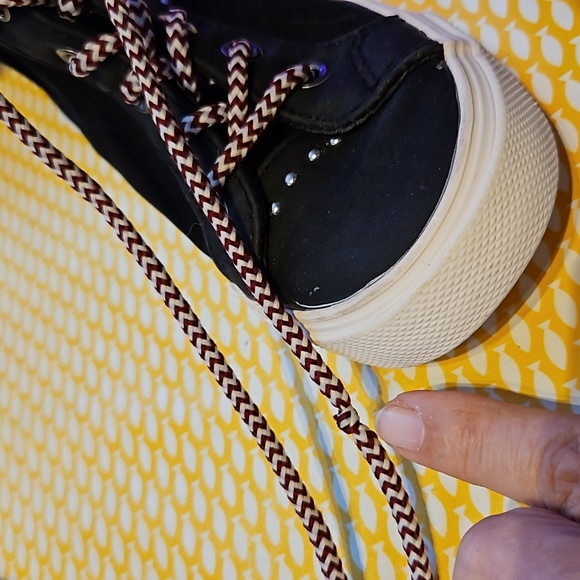 AS NEW size 12 canvas shoes Converse Style, in truly excellent 👌 used condition - Picture 11 of 13